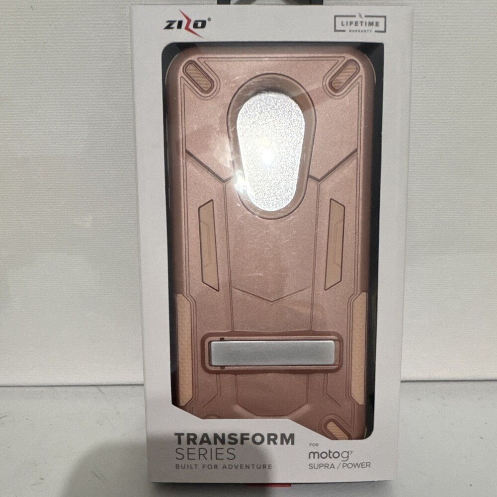 Zizo protective phone case rose gold / bronze Moto G7 Supra and Moto G7 Power